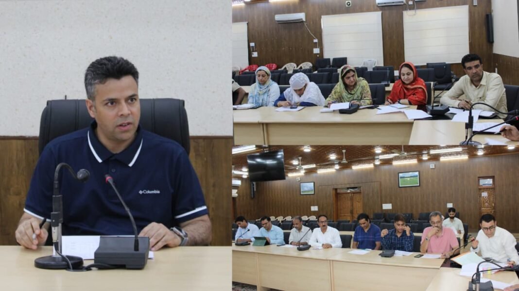DC Budgam reviews development of Kanihama Craft Village