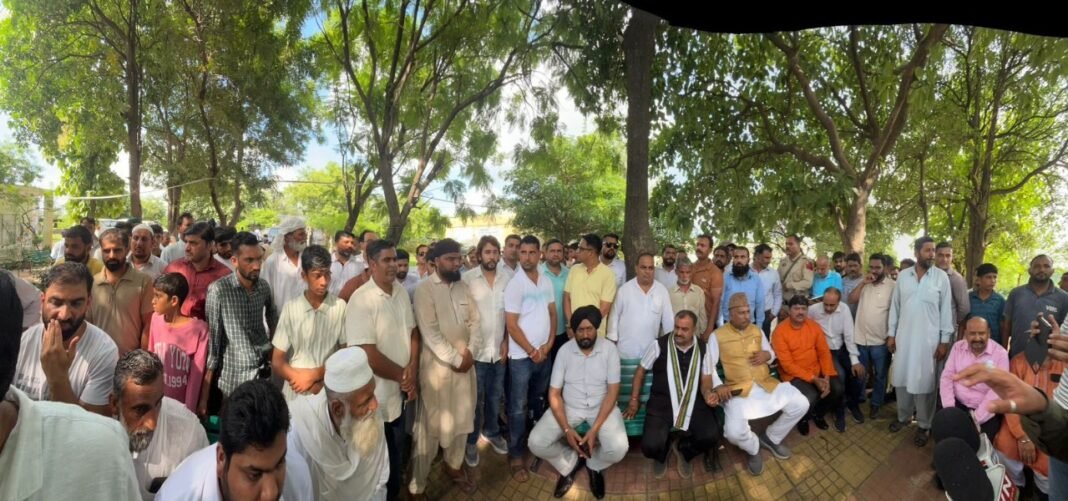 MP Khatana Visits Flood-Affected Jammu Localities, Reassures Families of Continued Support