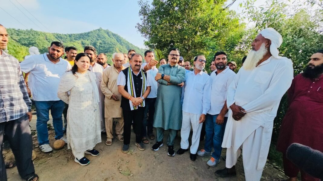 Rana visits flood-affected villages in Jammu