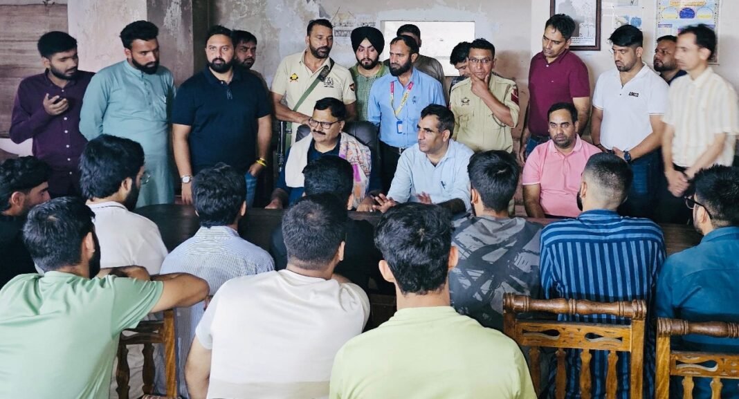 Rana reviews facilities at Gujjar-Bakerwal PG Boys Hostel Jammu
