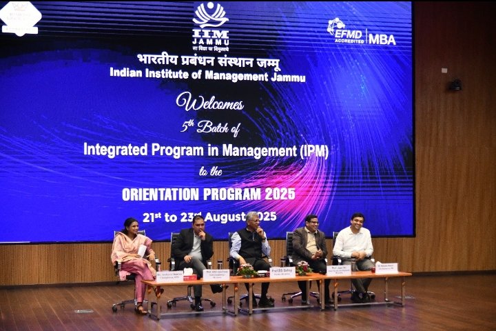 IIM Jammu Sets the Stage for Future Leaders with Grand Valedictory of IPM 5th Batch Orientation