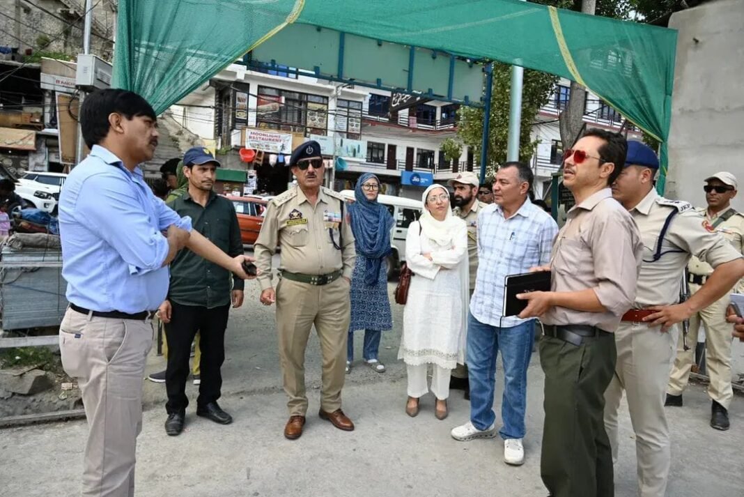ADC Imteeaz Kacho reviews arrangements for Arbaeen-E- Hussaini in Kargil Town