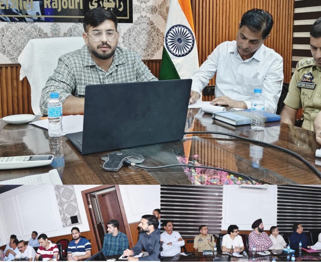 DC Rajouri reviews safety measures amid adverse weather forecast