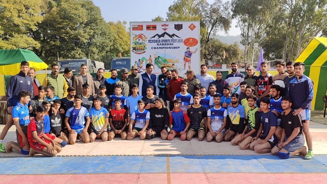 Indian Army organizes sports events under ‘Mendhar Festival’