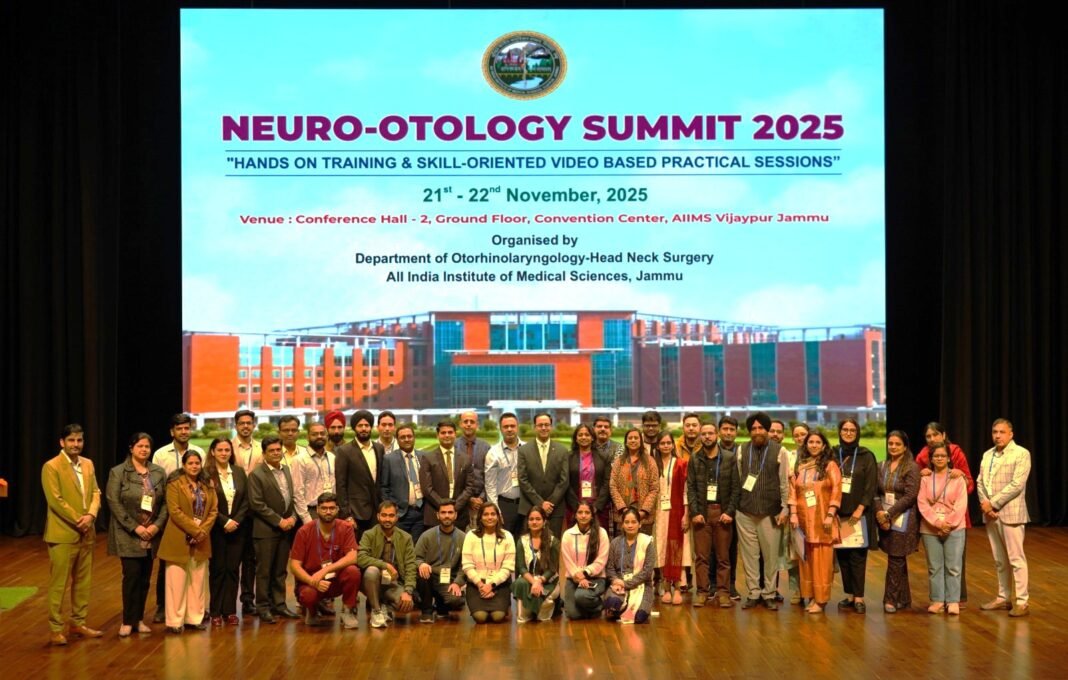 Neuro-Otology Workshop Held at AIIMS Jammu to Strengthen Advanced ENT & Vertigo Care