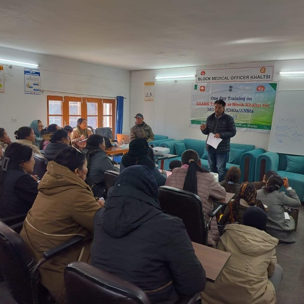 SAANS Training Held at CHC Khaltse