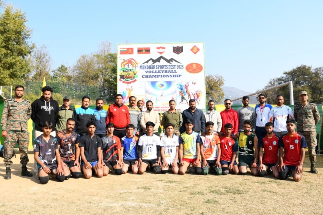 Indian Army Promotes Sportsmanship at Mendhar Sports Fest 2025 in Poonch