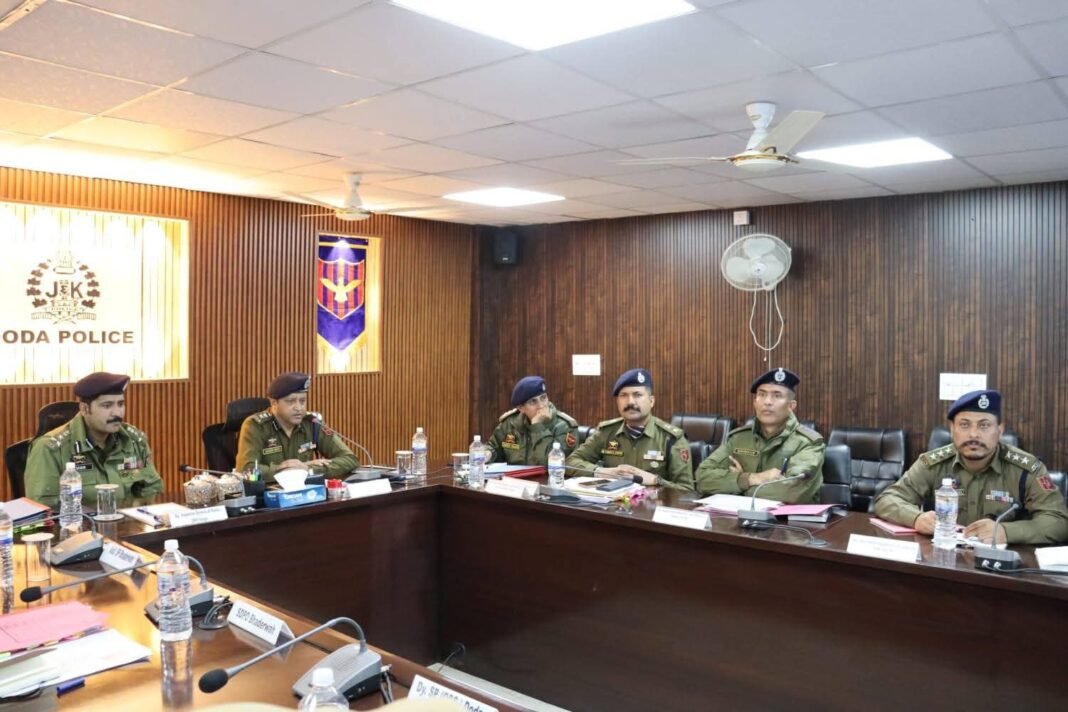 DIGP DKR Range Review Crime & Security Situation in Doda
