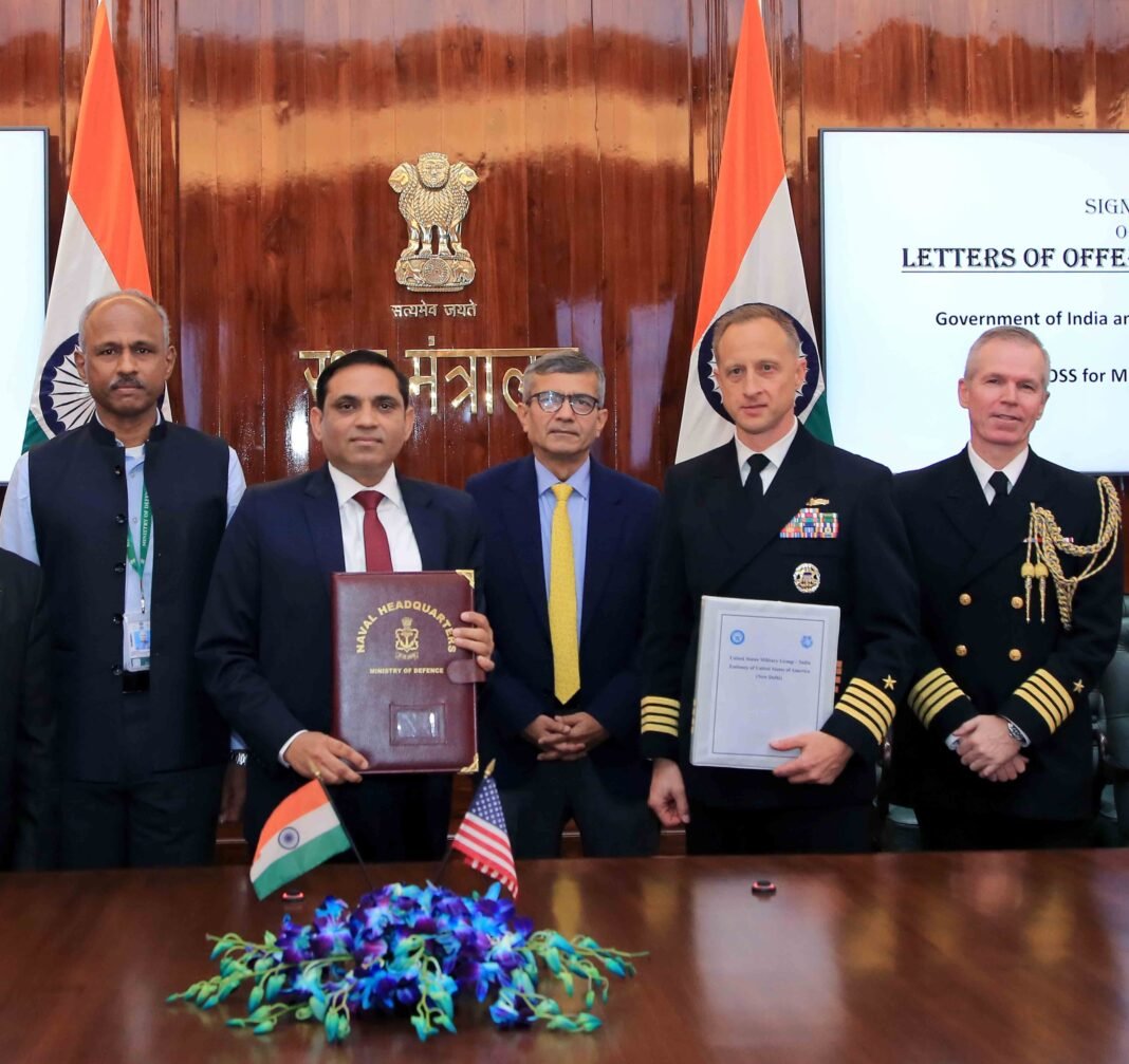 MoD inks Letters of Offer & Acceptance with US for sustainment support of Indian Navy’s fleet of MH60R helicopters through Follow on Support and Follow on Supply Support worth approx Rs 7,995 crore
