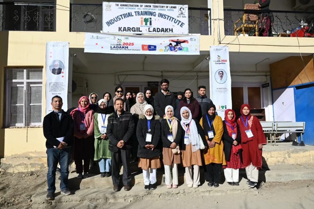 State Level India Skill Competitions Concludes in Kargil