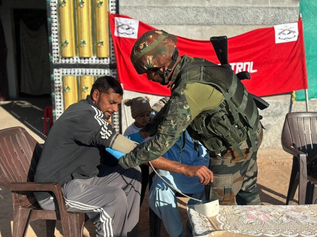 Indian Army’s Medical Patrol in Nabana Moh at Salani, Poonch