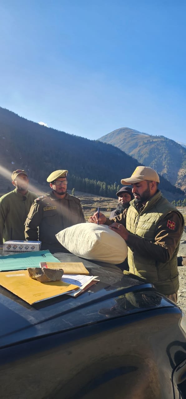 Drug-Peddler Arrested with 2 kg Ganja in Kishtwar’s Warwan