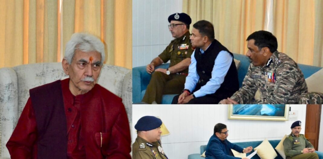 LG security review in Srinagar