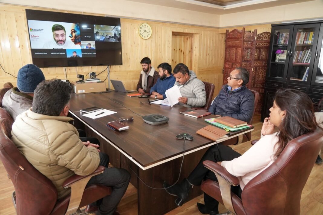 Secretary IT Shashanka Ala explores potential and implementation of Artificial Intelligence in UT Ladakh
