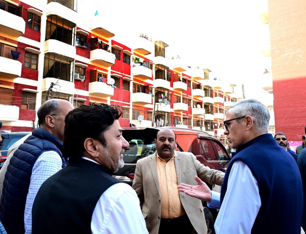 CM Omar Abdullah reviews ongoing housing projects in Jammu