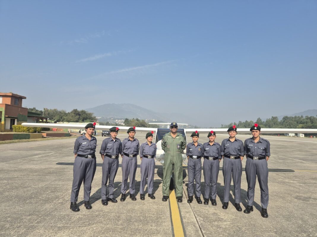 1 J&K AIR SQUADRON NCC UDHAMPUR CONDUCTS FIRST FLYING EXPERIENCE FOR JUNIOR DIVISION & JUNIOR WING CADETS