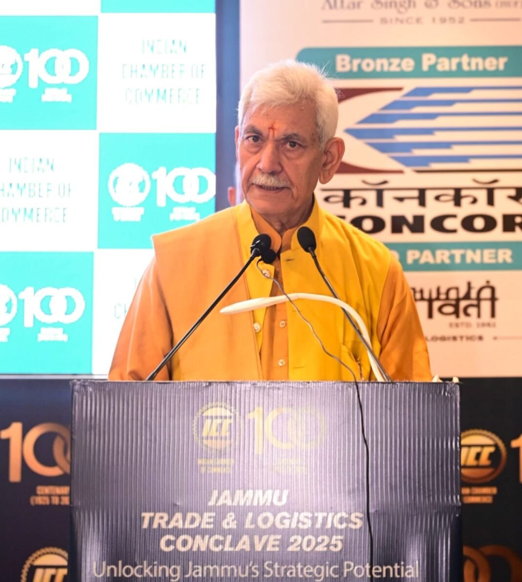 Lieutenant Governor addresses Jammu Trade & Logistics Conclave-2025