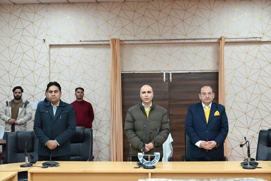 District Administration Kishtwar Mourns Demise of Sudhir Sharma, AEE, JPDCL Kishtwar