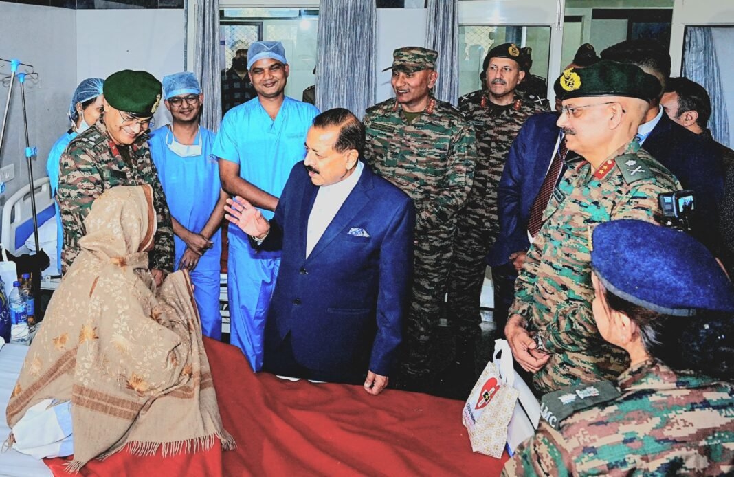 Dr. Jitendra Singh visits Op Drishti Eye Camp at Command Hospital Northern Command Udhampur