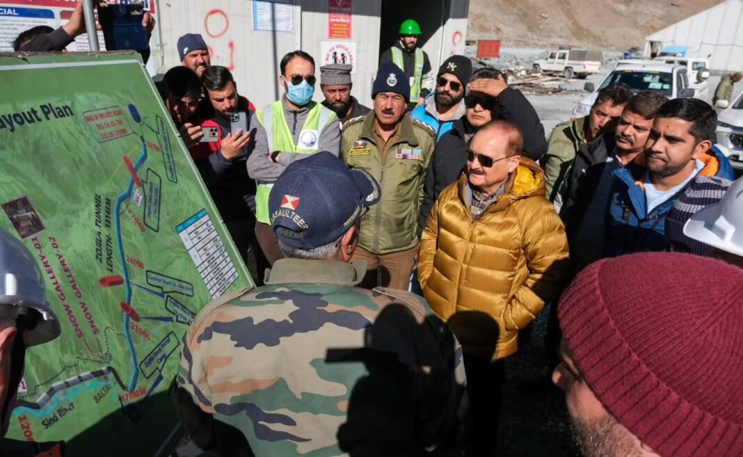 Zojila Tunnel Progress: 12 km completed, nearly 1,200 meters remain under execution