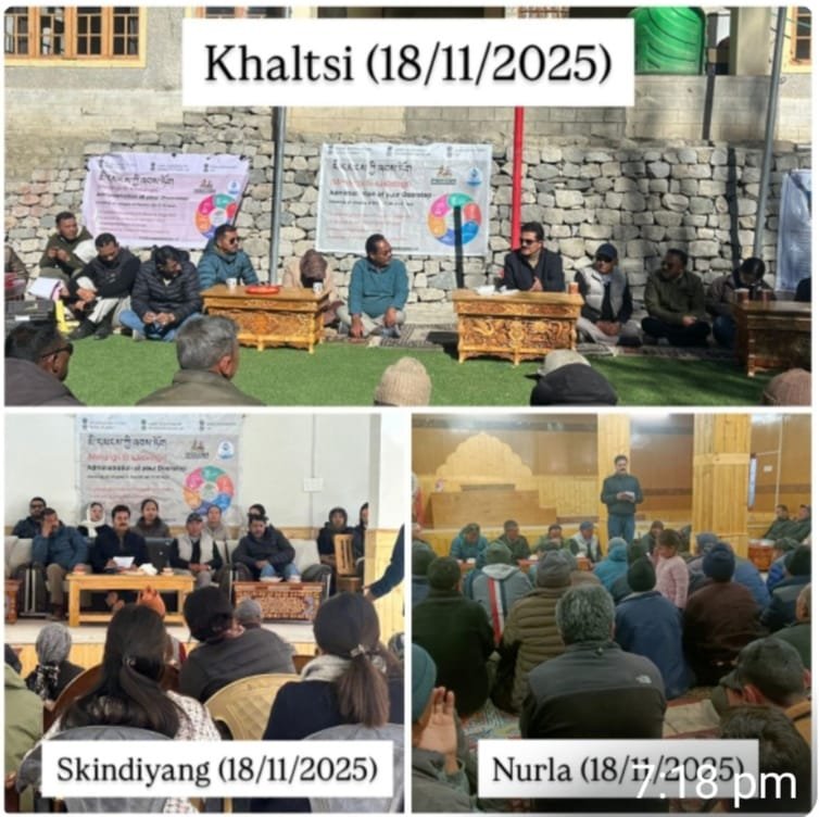 Mimang-Si-sJhabstogs: Administration at Your Doorstep Successfully Concludes at Khaltsi