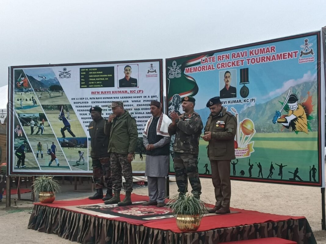 Op Sadbhavna: Late Rifleman Ravi Kumar Memorial Cricket Tournament concludes in Kishtwar
