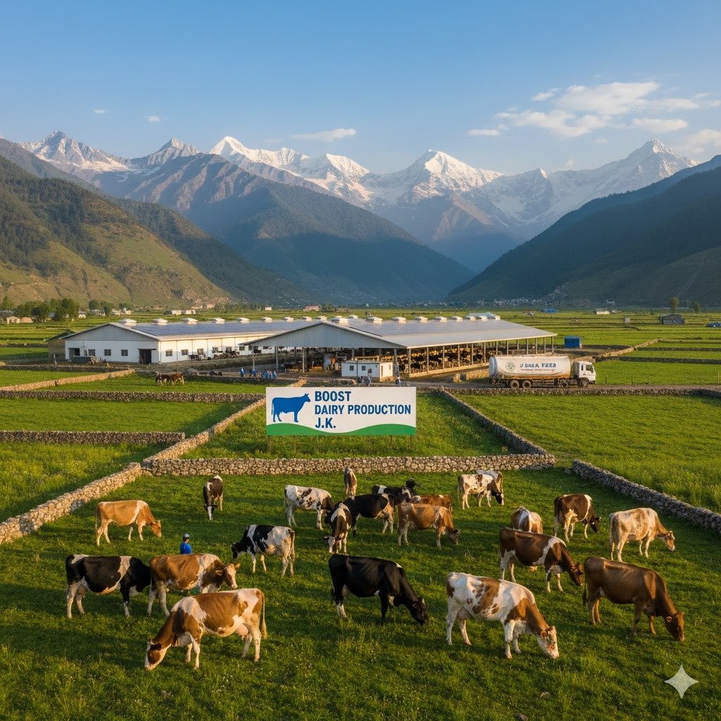 Govt Lays New Roadmap to Boost Dairy Development Across J&K