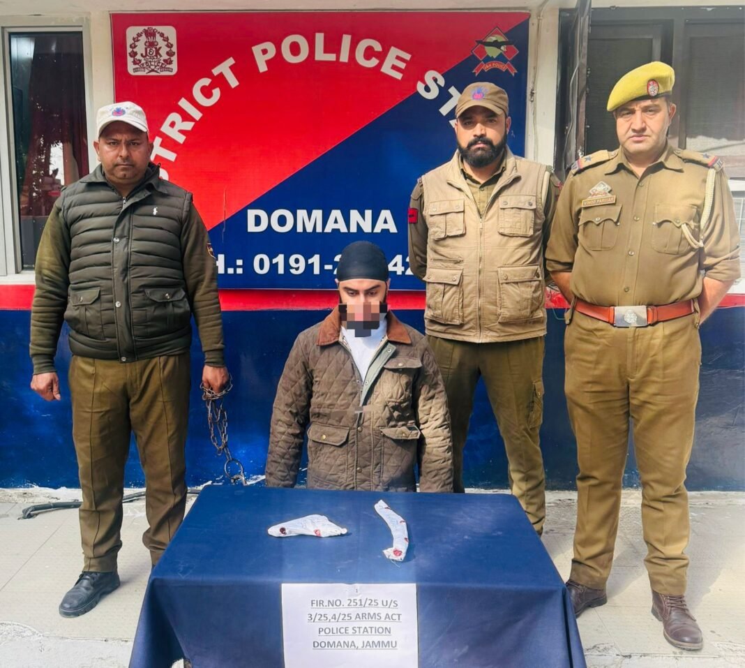 Two Notorious Criminals Nabbed, Fire Arms Recovered in Rural Jammu