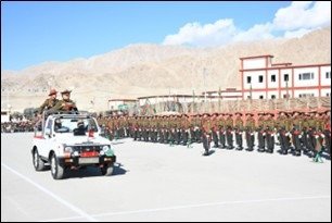 PASSING OUT PARADE OF LADAKH SCOUTS REGIMENTAL CENTRE IN LEH