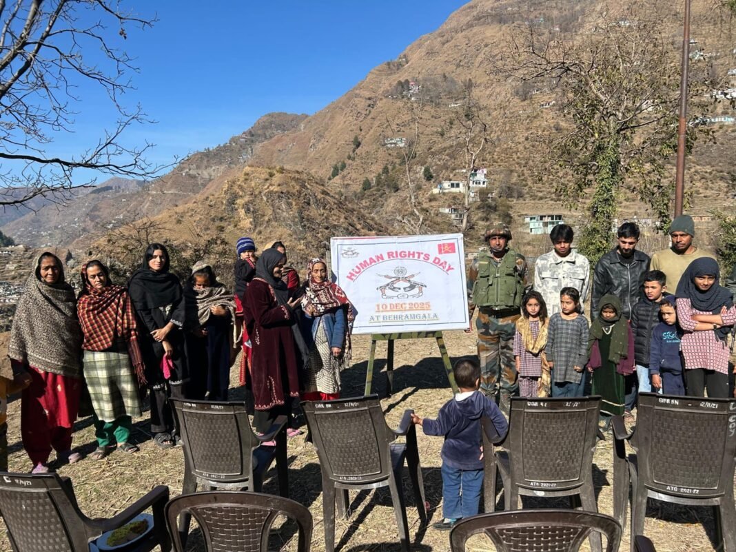 Indian Army Organizes Awareness Lecture on Human Rights Day in Rajouri