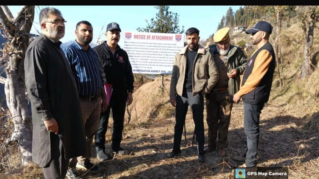 Wanted HM Terrorist’s Land Confiscated In Doda