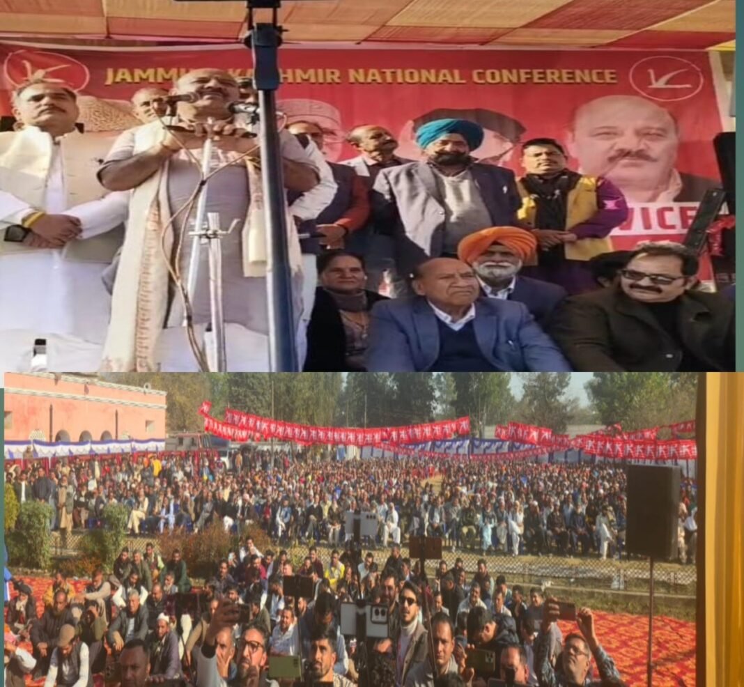 DyCM Appeals for Unity and Pluralism in Naushera Public Rally