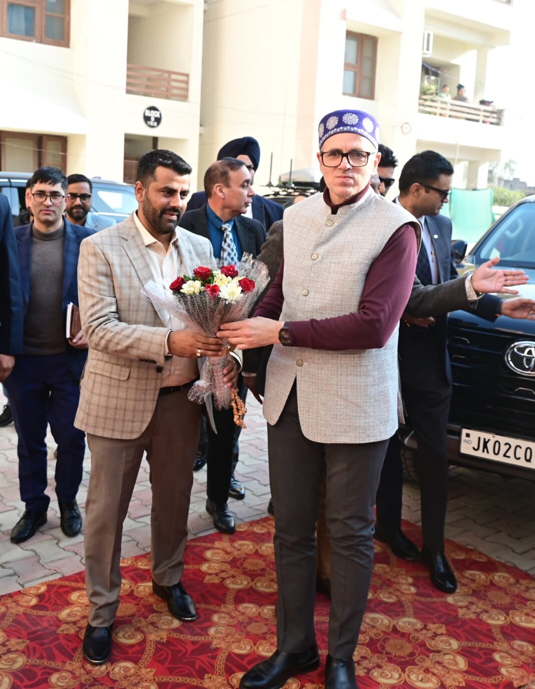 CM Omar Abdullah inaugurates 56 new residential flats for Darbar Move employees in Jammu