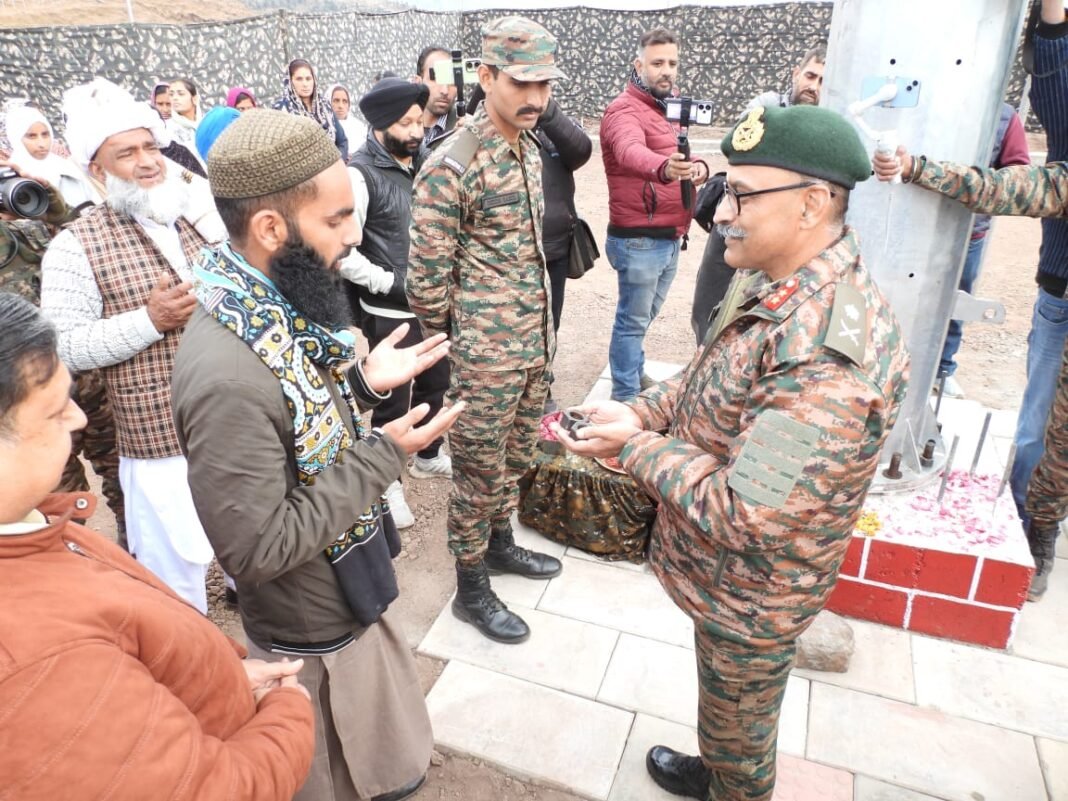 Proud Beginning for Towering Tricolour at Banwat View Point, Poonch