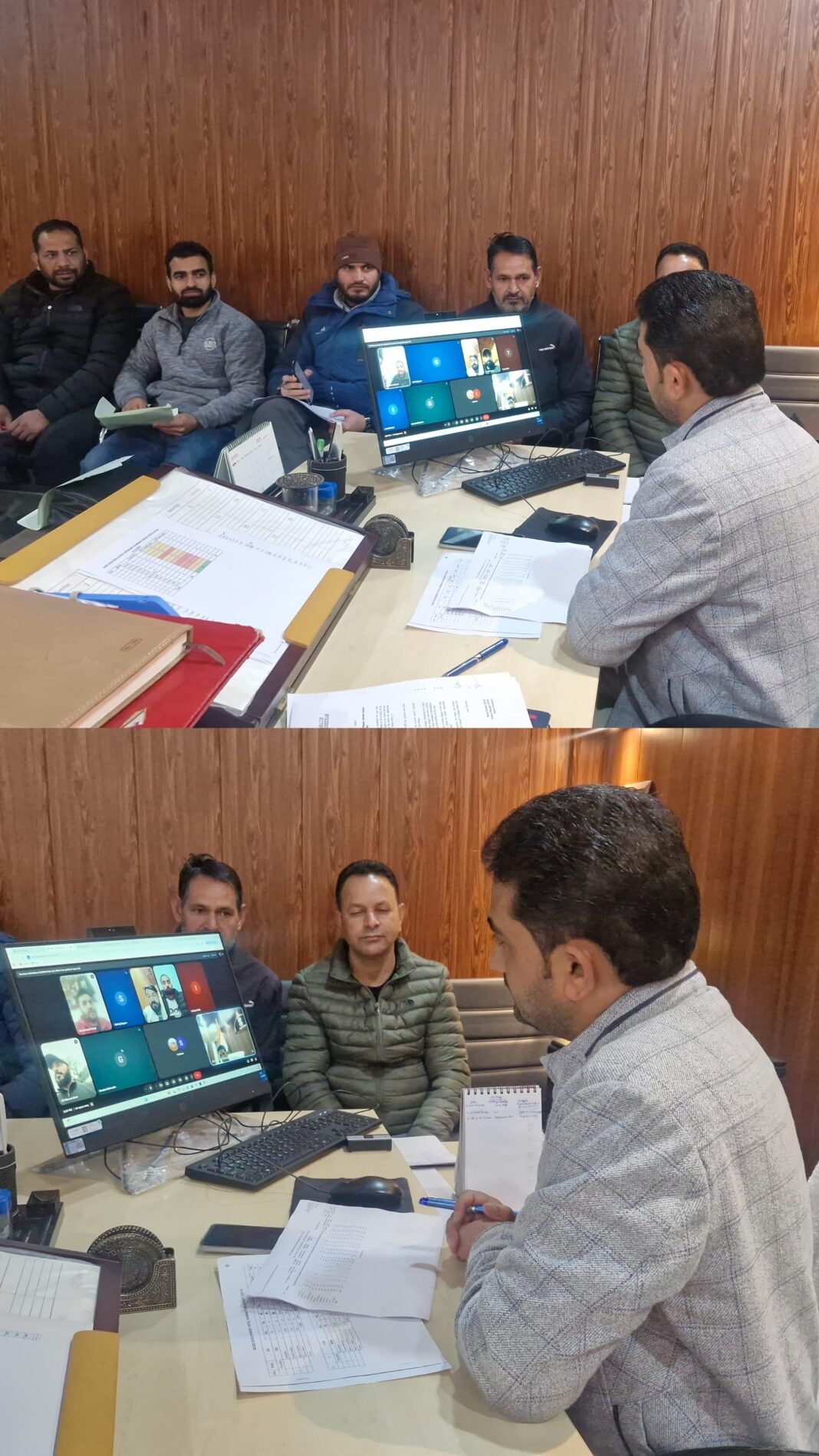 ACD Kishtwar Conducts First-Ever Virtual Review Meeting of CD Block Marwah