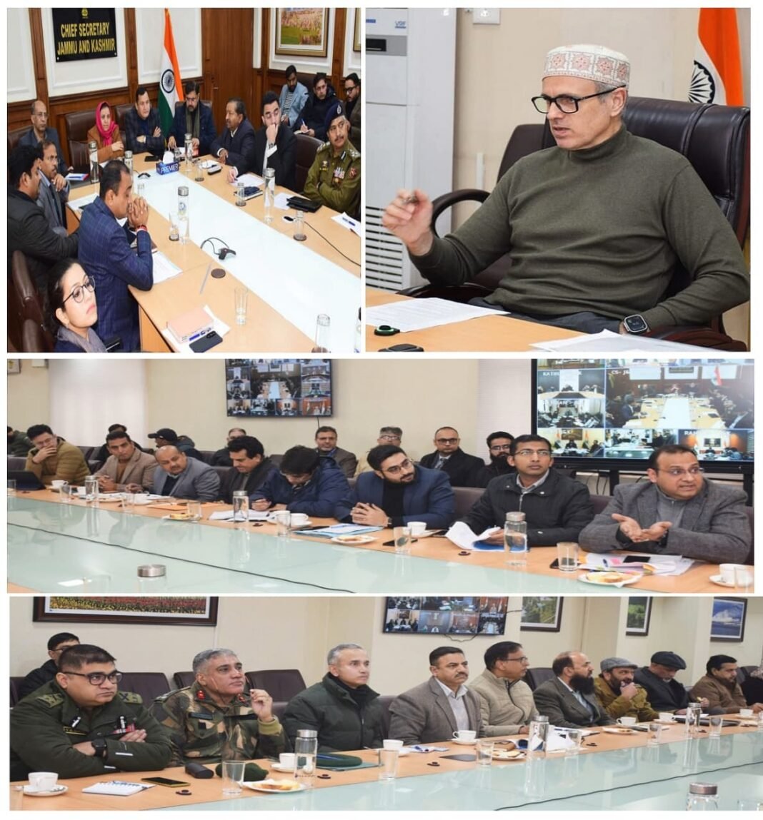 CM Omar Abdullah Reviews Winter Preparedness Ahead of Predicted Snowfall in J&K