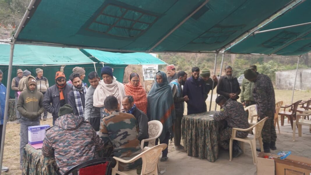 Indian Army Conducts Medical & Veterinary Camp at Kalal, Rajouri