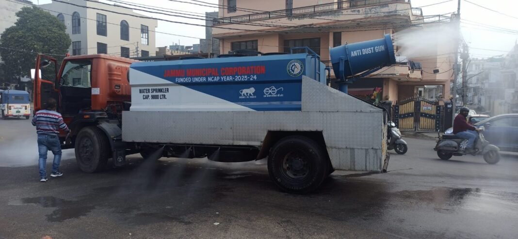 JMC Steps Up Anti-Pollution Drive as AQI Worsens in Jammu