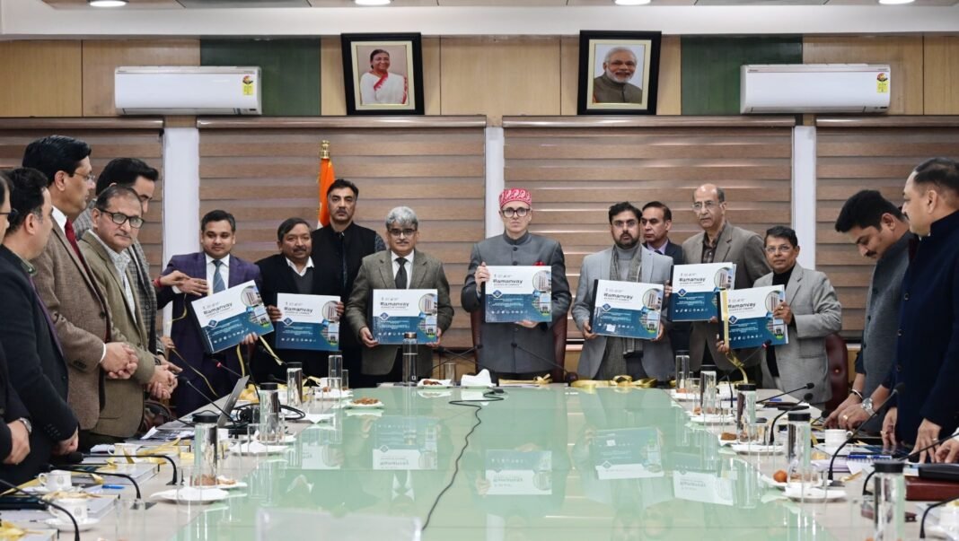 CM Omar Abdullah releases ‘Samanvay’, coffee-table book chronicling J&K’s digital transformation