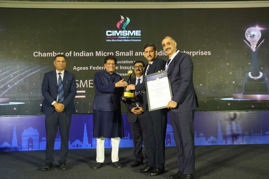 J&K Bank wins ‘Best MSME Bank’ at MSME Banking Excellence Awards 2025