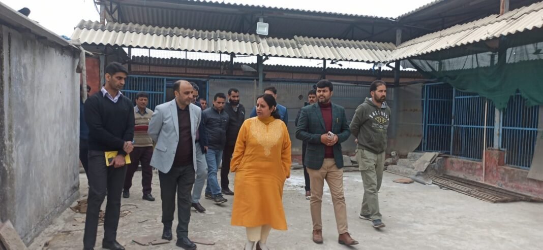 Commissioner Secretary H&UD reviews Animal Shelters and Welfare Facilities in Jammu