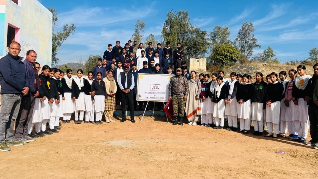 Indian Army Organises Motivational Lecture at Parat, Rajouri