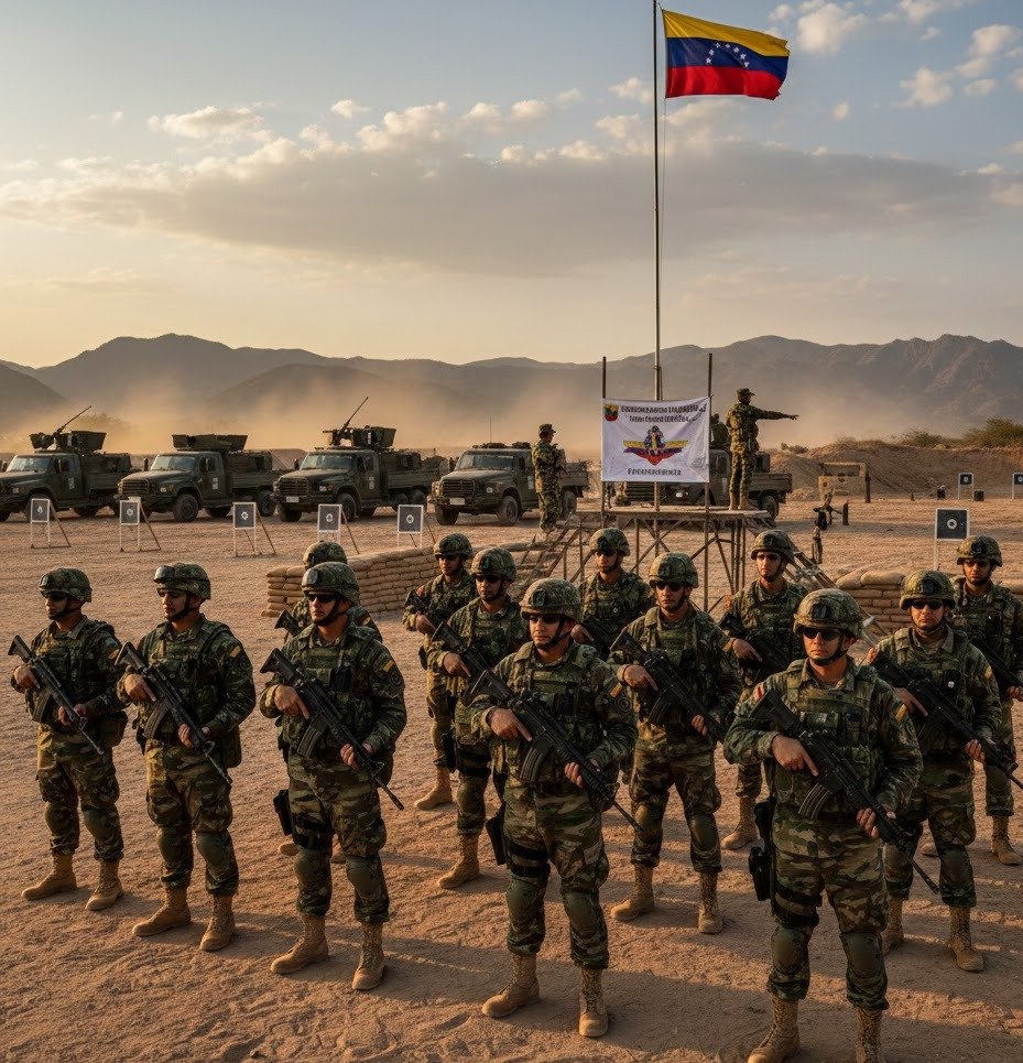 Venezuela Prepares For Possible Conflict As Military Recruitment Mounts