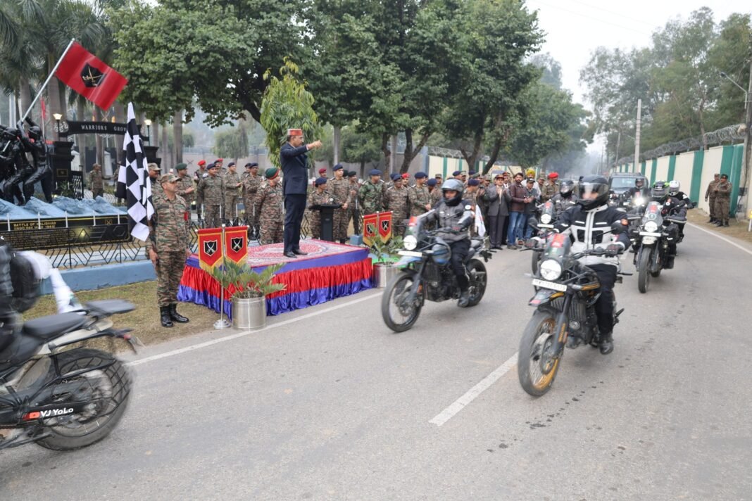 Veterans’ Day Celebrations in Akhnoor: Ex-Servicemen Honoured Through Dhruva Motorcycle Rally and Welfare Events