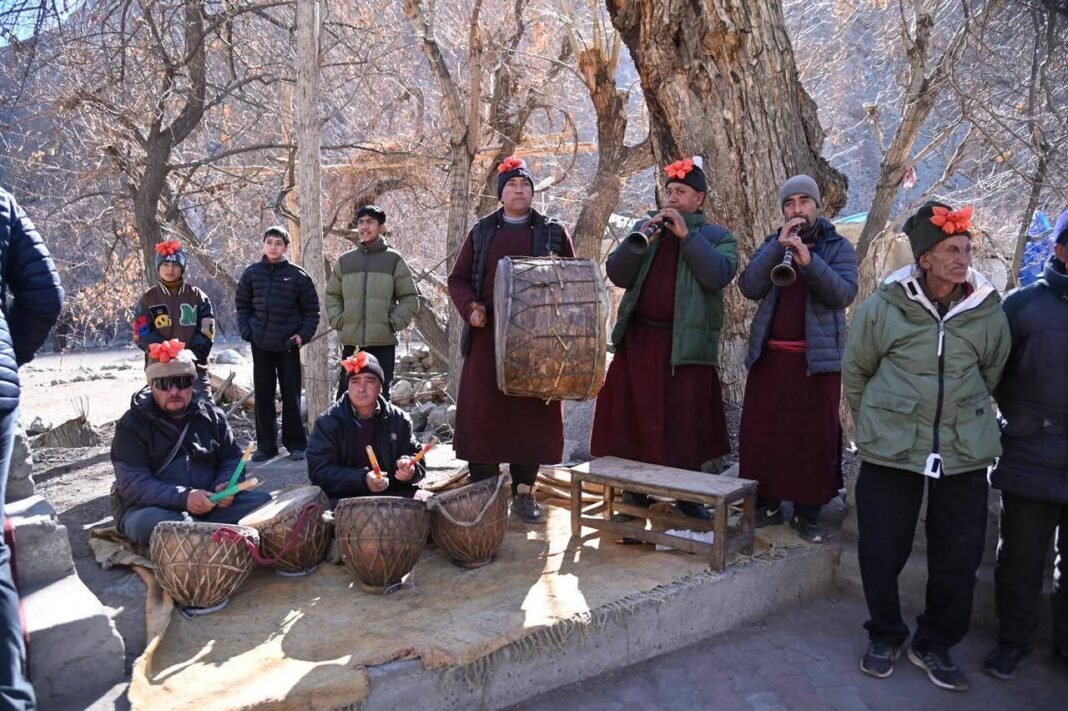 Chief Secretary Ashish Kundra Visits Dha–Biama Village