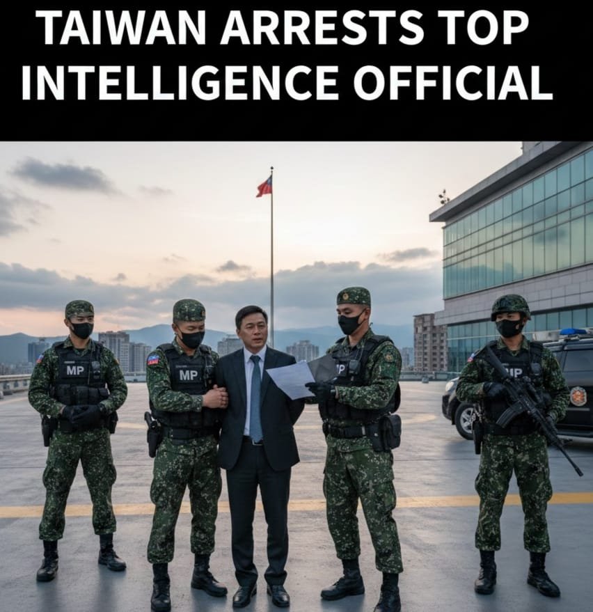 Top Intelligence of Taiwan Arrested for Selling Secrets to China
