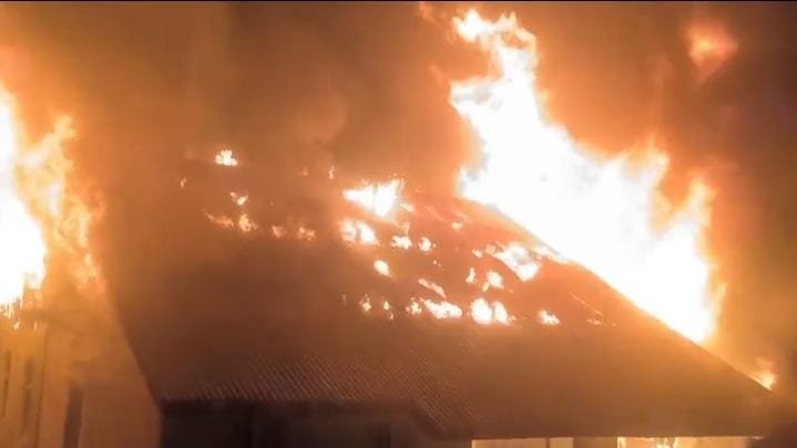 Fire Breaks Out in Dachhan, Kishtwar