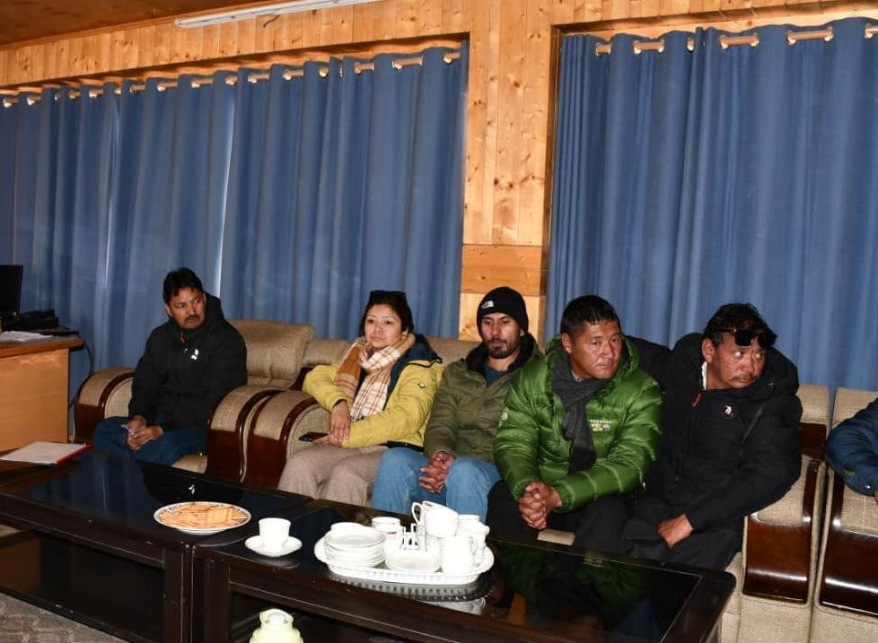 SDM Nyoma Reviews Arrangements for Republic Day Celebration