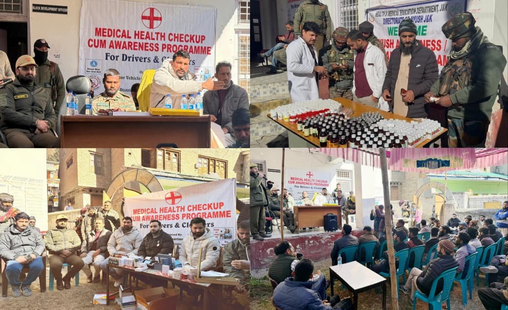 Free Medical cum Eye Screening Camp for Drivers, Cleaners & Transporters at Chatroo