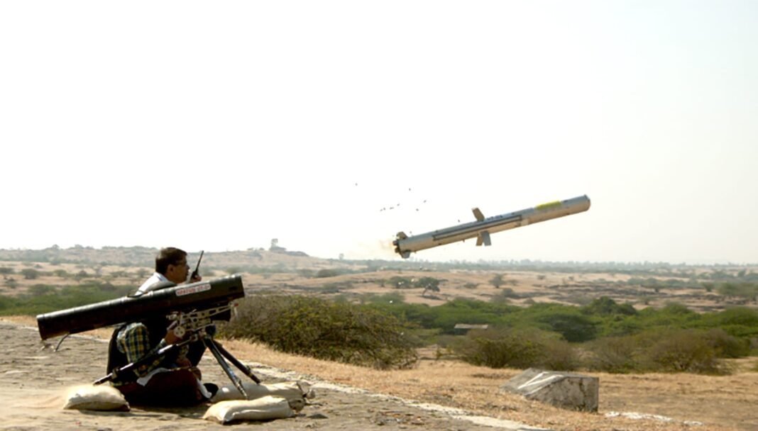 DRDO Successfully Tests Man Portable Anti-Tank Guided Missile